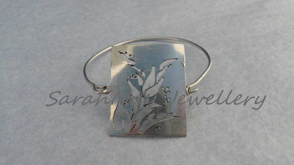 Pierced Lillies Bracelet