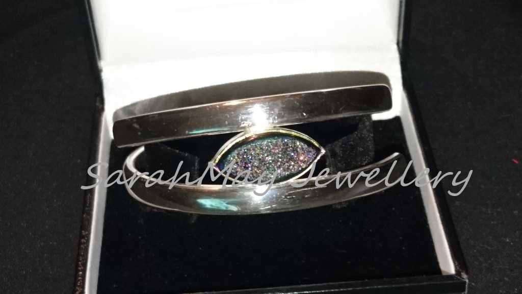 Druzy Bangle